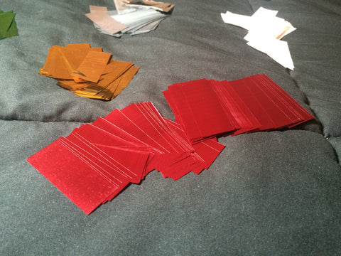 Red Mylar Confetti
