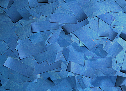 Blue Mylar Confetti
